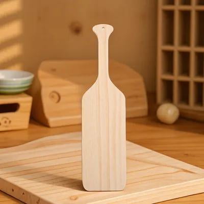 MIPCASE Decor Unfinished Wood Oar 1Pcs Rustic Look for Homeowners Home Decoration