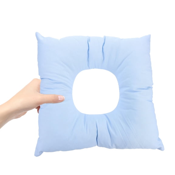 MIPCASE Comfortable Face Pillow with O Hole Design, Salon Headrest for Face Down Position, 1 Piece for Relaxation and Support