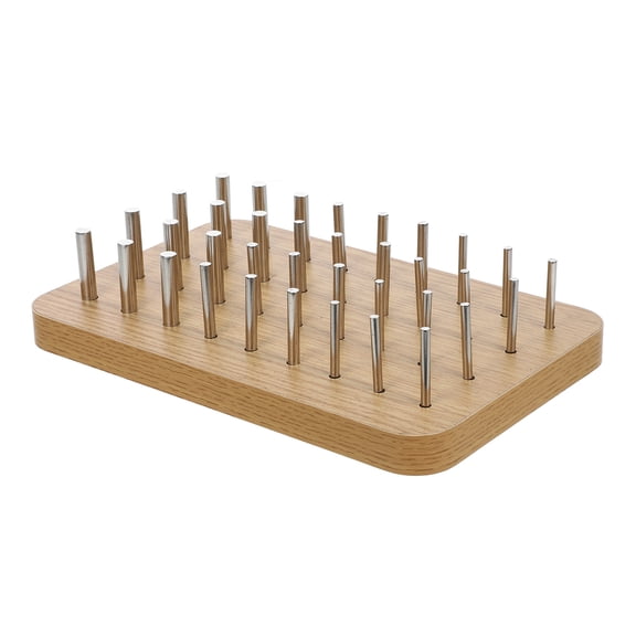 MIPCASE Finger Dexterity Pegboard Wooden Rehabilitation Equipment for Hand-Eye Coordination 1 Set