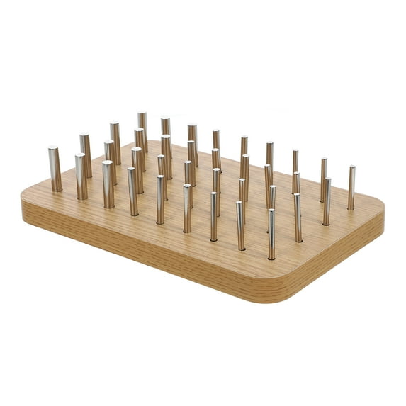MIPCASE Finger Dexterity Pegboard Wooden Rehabilitation Equipment for Hand-Eye Coordination 1 Set