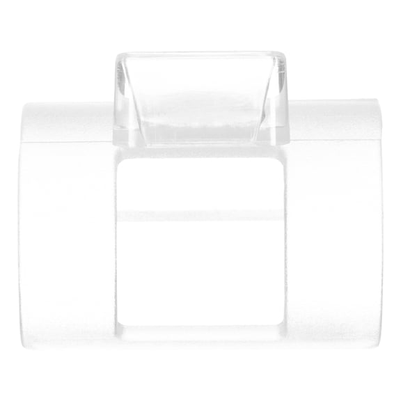 MIPCASE Transparent White Flute Mouthpiece Aid Flute Accessory for Beginner Players and Students