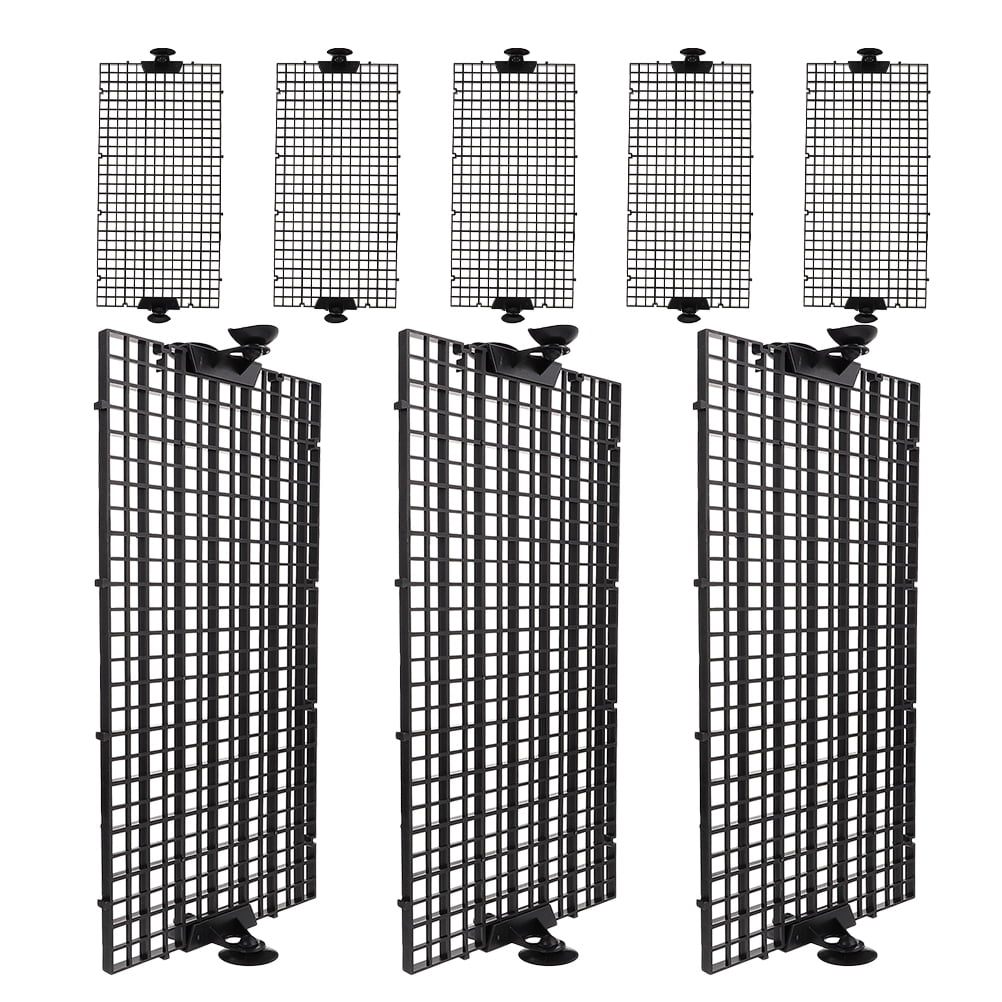 MIPCASE 1 Set Plastic Grid Sheet Aquarium Divider for Fish Separation in Tank Care