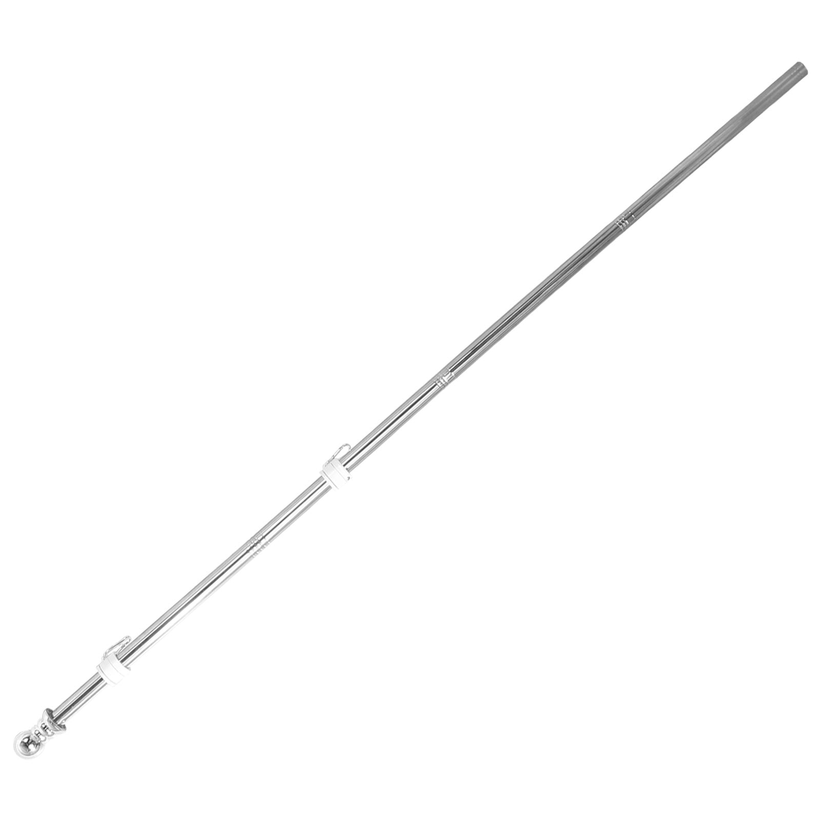 MIPCASE Stainless Steel Flagpole with 360° Rotating Holder, 1 Pack, Outdoor Flag