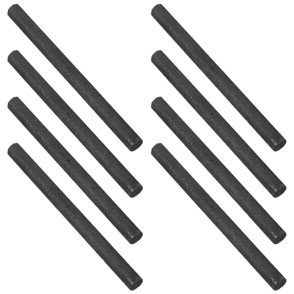 MIPCASE 8Pcs Graphite Mixing Stirring Rod Black Conductive Electrode Rod for Plated Gold Plated Silver Melting
