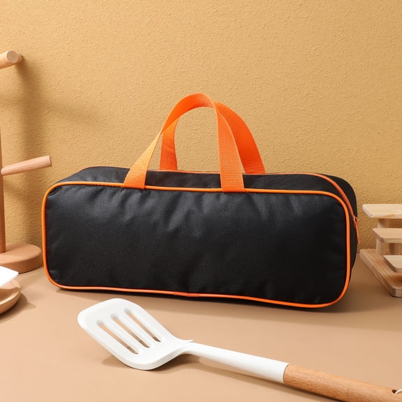 MIPCASE Essential Grill Utensil Holder Bag for Barbecue Tools, Oxford Cloth Storage Pouch, 1 Piece
