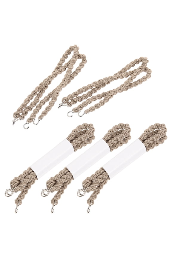 10Pcs Portable Elastic Boot Straps in Khaki for Outdoor Activities and Cycling