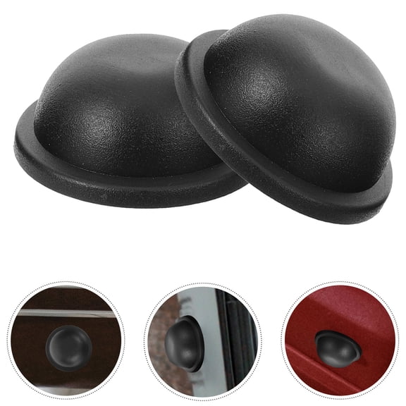 MIPCASE 4Pcs Black Plastic Rivets for Bag Decoration and Reinforcement Suitable for Luggage and Handbags