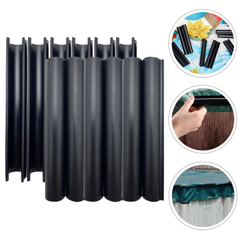 MIPCASE 24Pcs Winter Cover Clips Black ABS for Swimming Pool ...