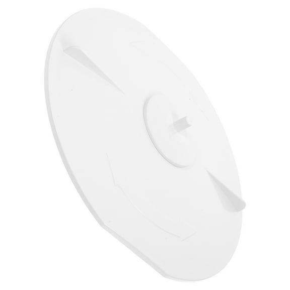 MIPCASE White Replacement Pool Skimmer Basket Lid Cover, ABS Material, Compatible with Standard Pool Skimmers
