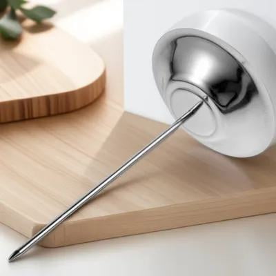 MIPCASE Silver Stainless Steel Receipt Bill Holder for Restaurant Desk Sturdy Memo Organizer