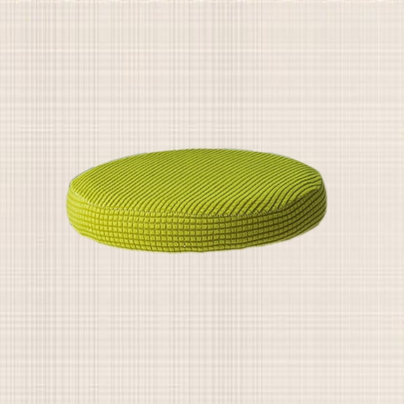 MIPCASE Olive Green Round Chair Cover with Elastic Full Edge Design for Dining Room Wedding and Office Use
