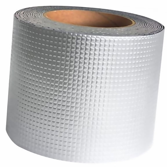 MIPCASE Silver Butyl Tape 1Pack for Roof and Pipe Repairs with Waterproof and Sealing Capabilities