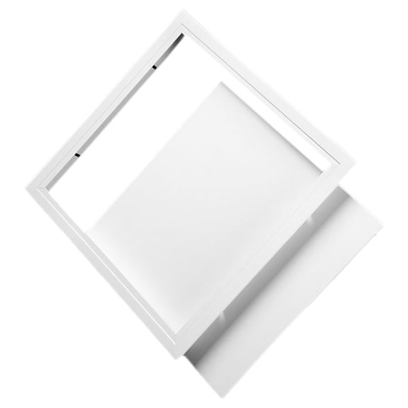 MIPCASE Metal Access Panel for Drywall White Aluminum Alloy Access Door Panel for Electrical and Plumbing