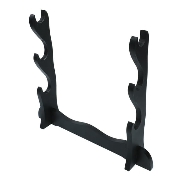 MIPCASE Wood Display Stand Rectangular Storage Rack for Collectors and , 1 Piece