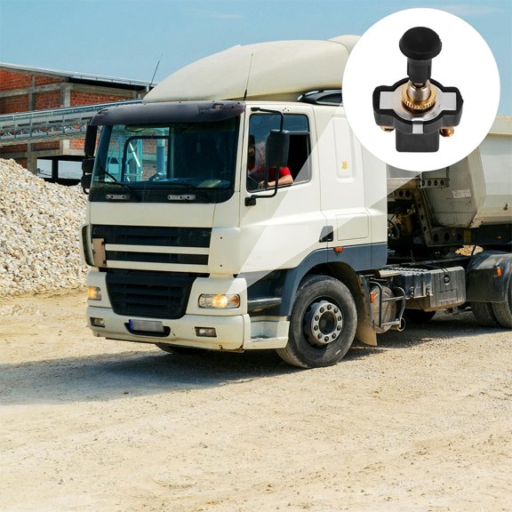 MIPCASE 2Pcs Brake Light Switch Universal ABS Multi Single Pull Switch for Truck Modification