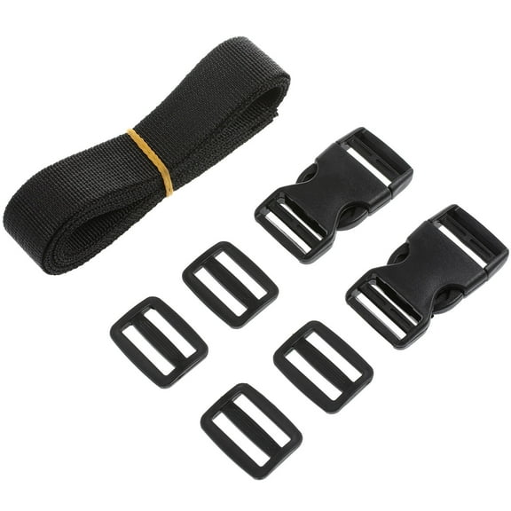 MIPCASE 2Pcs Golf Pull Cart Bag Straps Replacement in Black Polypropylene Fiber for General Users