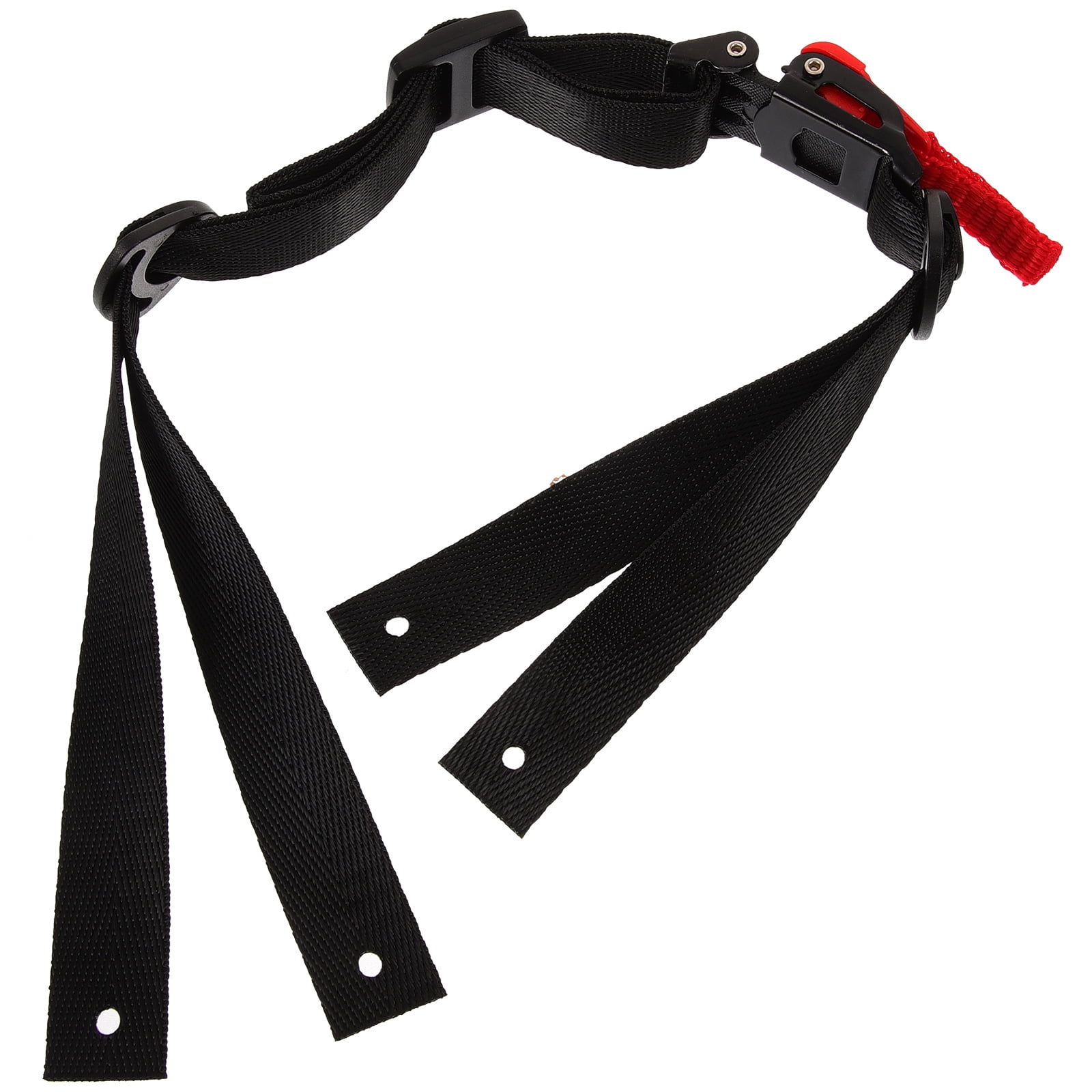 MIPCASE Youth Football Chin Strap Nylon Black Durability for Workers Everyday Use 1Pack