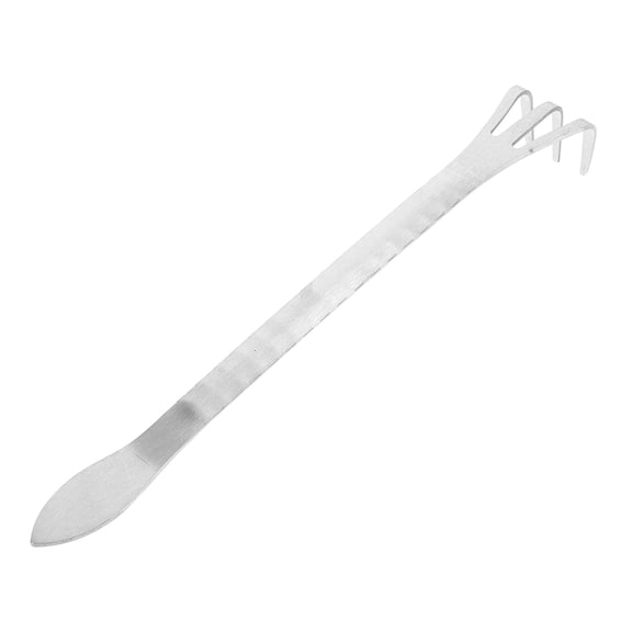 MIPCASE Manual Hand Rake for Gardening Soil Cultivating with Stainless Steel Durable Tines and Ergonomic Handle