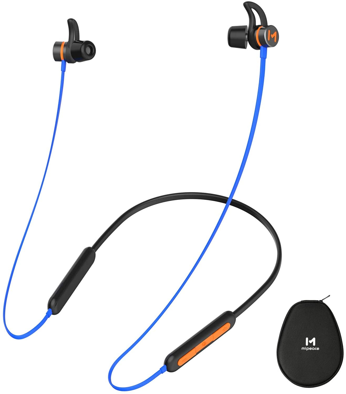 MIPEACE Bluetooth Noise Reduction Headphones Magnetic Custom fit Safety Neck headphones 29db Noise Walmart
