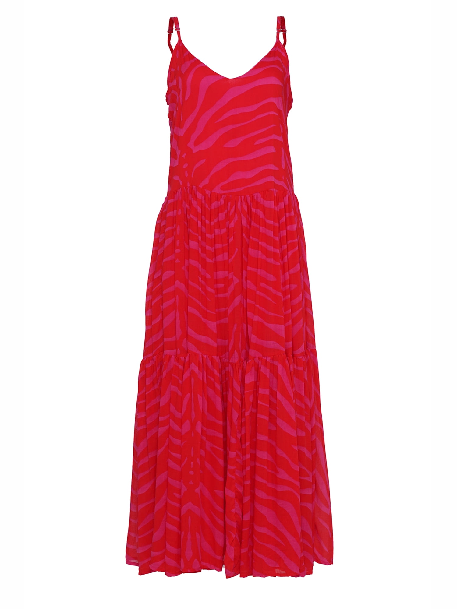 Scoop Neck Midi Cami Dress With Bra For Modern Women Seamless Support And Comfort