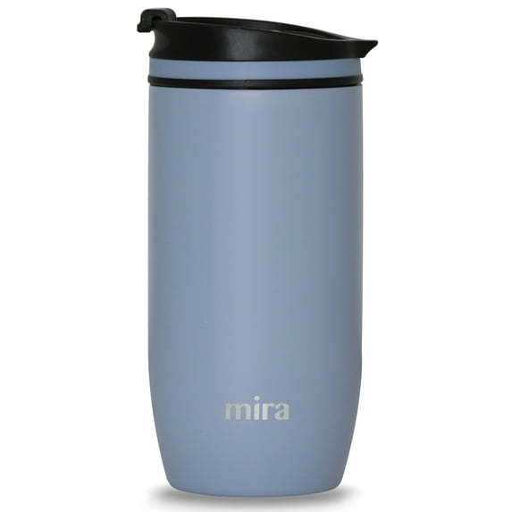 MIRA 16oz Coffee Travel Mug Insulated Stainless Steel Thermos Cup Tumbler, Screw Lid, Olympic