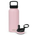 thumbnail image 1 of MIRA 32 oz Reusable Water Bottle with Straw Lid - 2 Caps- Stainless Steel Hydro Vacuum Insulated Metal Thermos Flask Keeps Cold for 24 Hours, Hot for 12 Hours - BPA-Free Straw Cap - Taffy Pink, 1 of 7