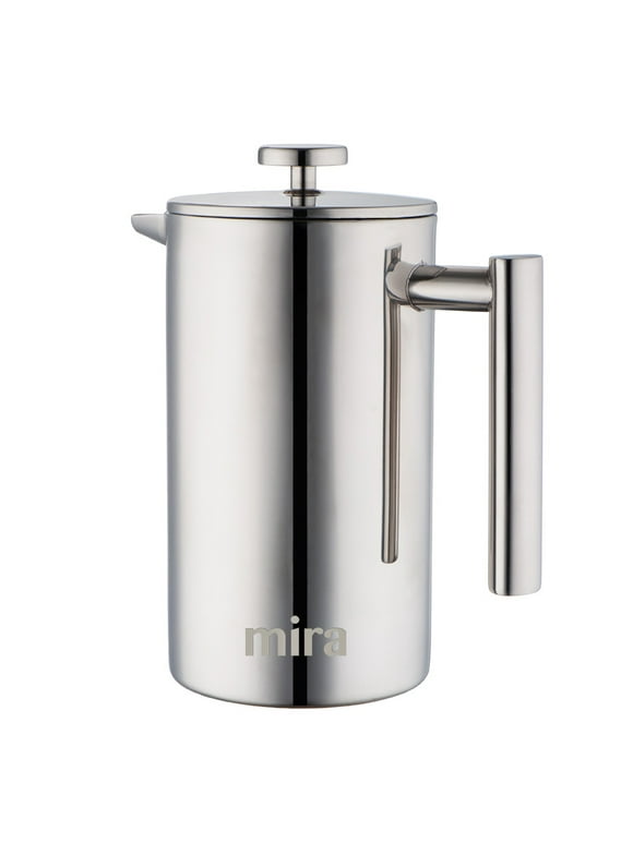 French Press in Coffee Shop