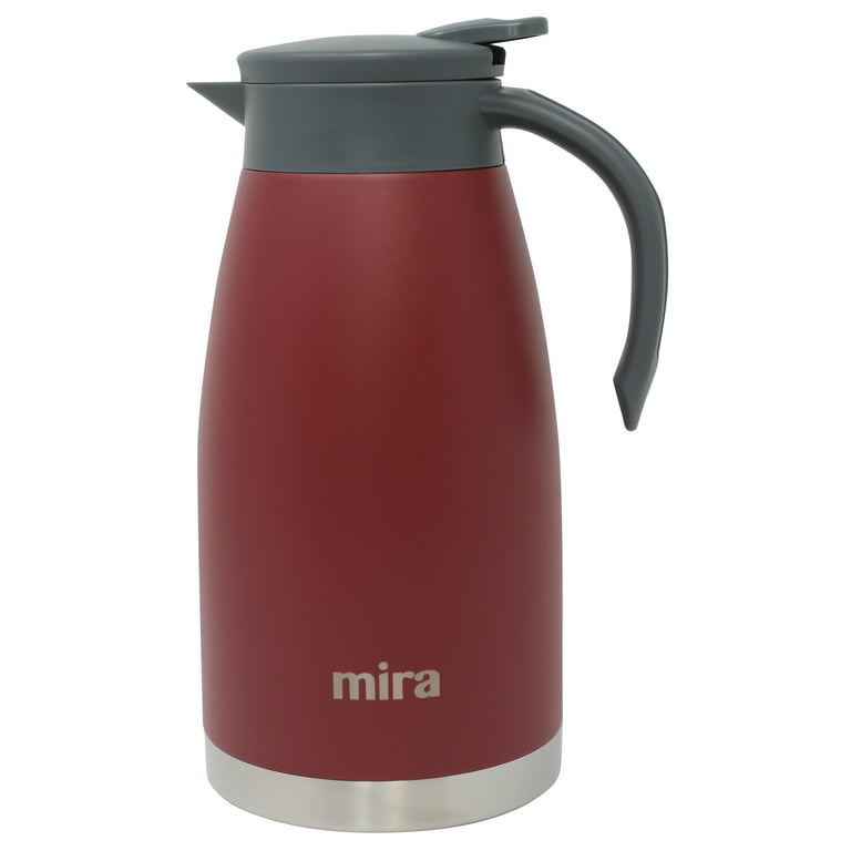 Thermal Vacuum Insulated Coffee Carafe Red