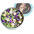 thumbnail image 1 of MIRA 50oz Stainless Steel Salad Container for Lunch, Locking Lid, Frost, 1 of 6