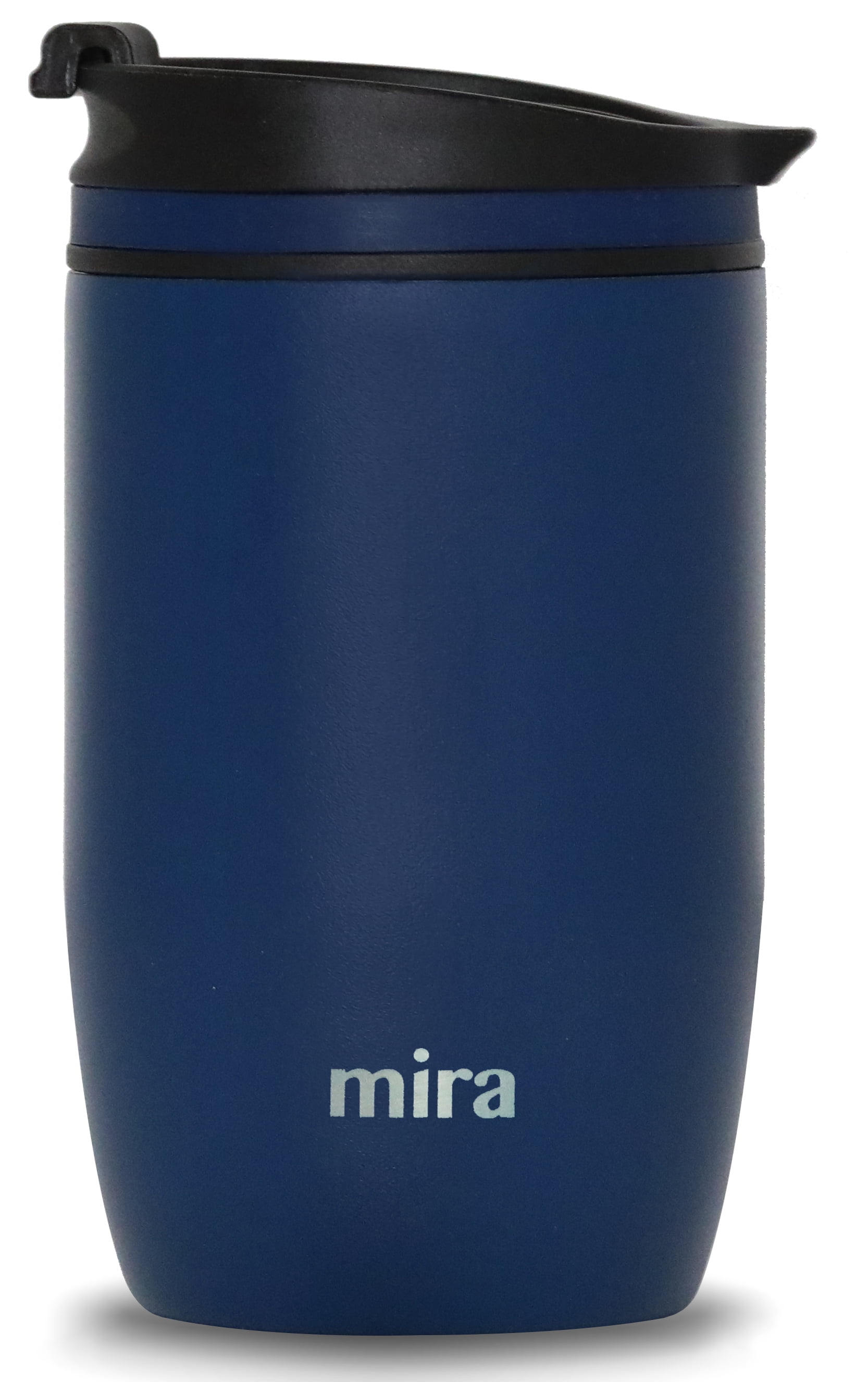 MIRA Coffee Travel Mug Insulated Stainless Steel Thermos Cup, Screw Lid  Tumbler, 12 oz, Admiral Blue