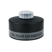 MIRA Safety P-CAN Police Gas Mask Filter, Grey, None
