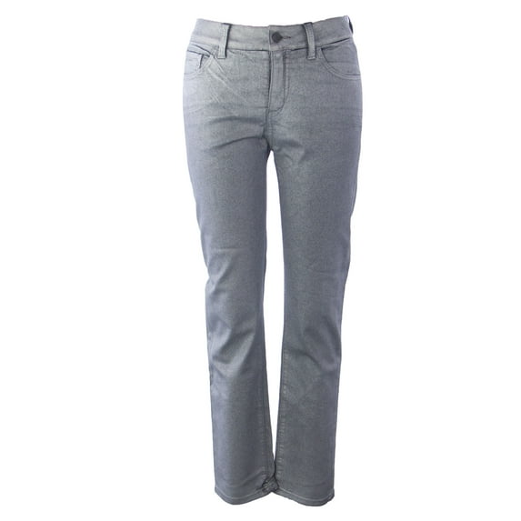 MIRACLEBODY by Miraclesuit Women's Sandra D. Skinny Ankle Jeans Sz 2 Pewter