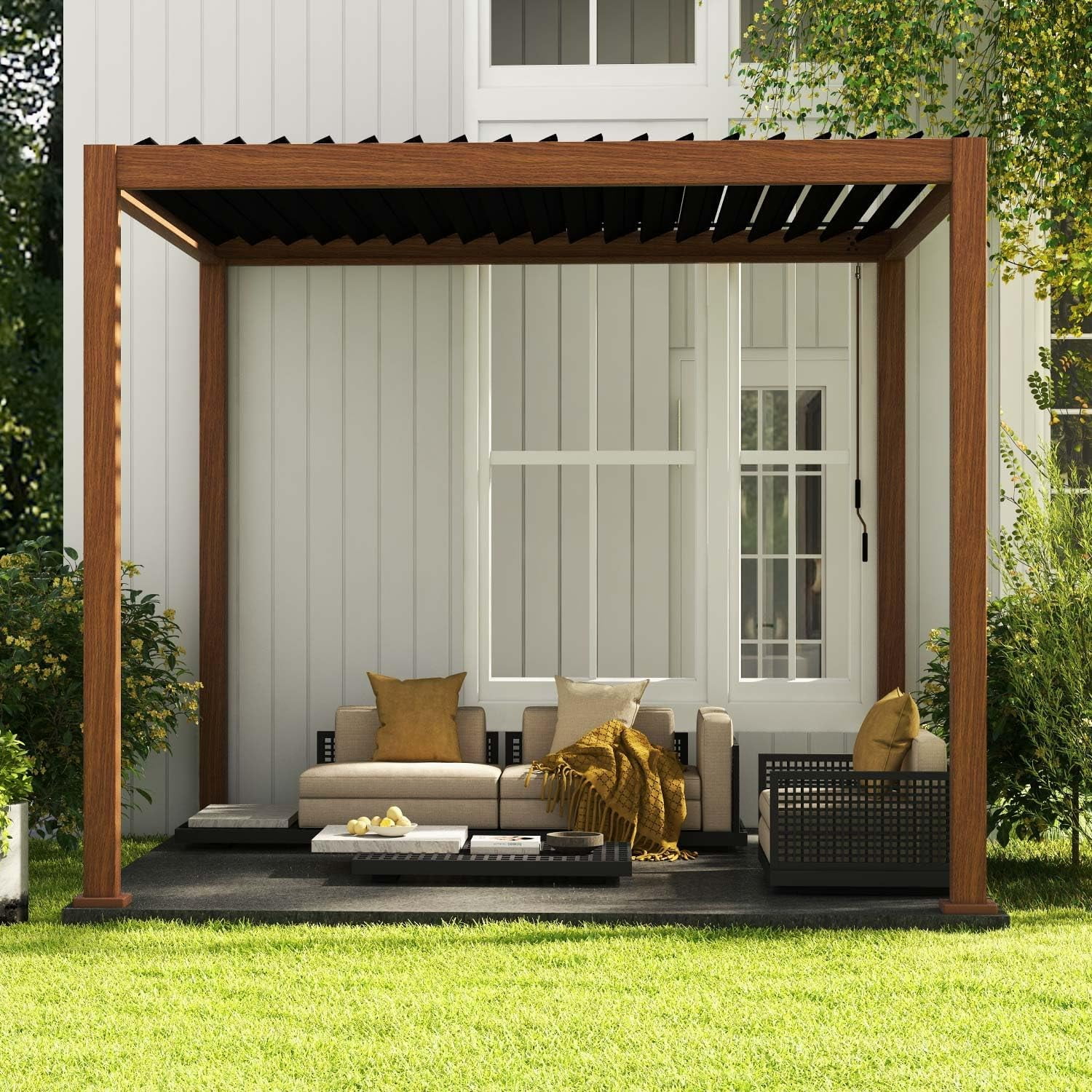 MIRADOR 111S Louvered Pergola 10