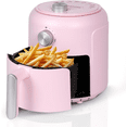 thumbnail image 1 of MIRASTON 2.8 Quart Mini Air Fryer, Compact Nonstick Personal Air Fryer with Dishwasher Safe Basket, Pink, 1 of 8