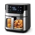 thumbnail image 1 of MIRASTON 8.5-Quart Air Fryer, 8 Preset Touchscreen, Dishwasher-Safe Basket, Stainless Steel, 1 of 7