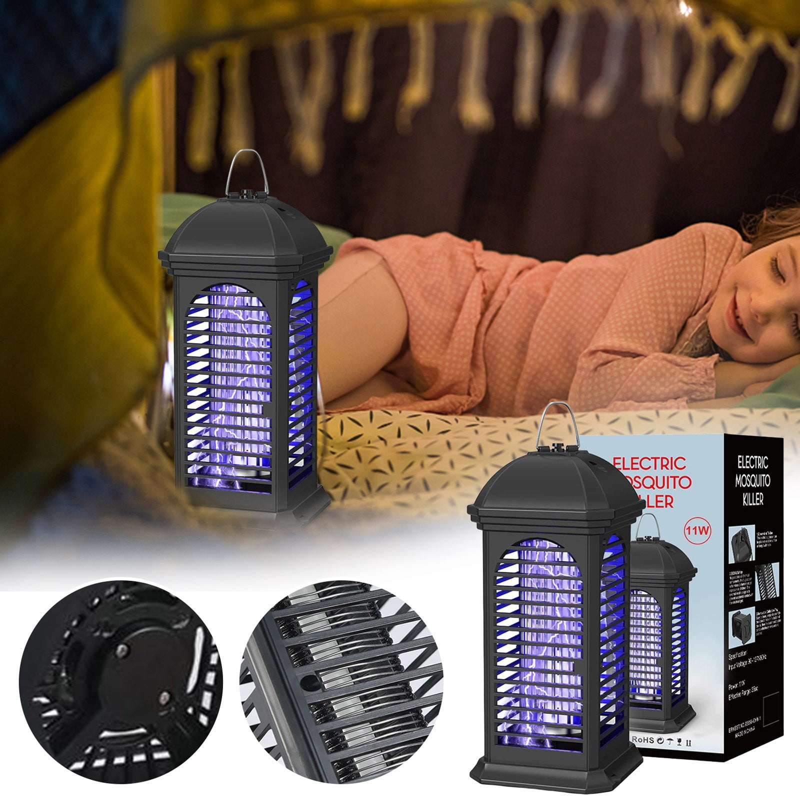MIRHD Bug Zapper, Electric Mosquito & Fly Zappers/Killer Insect