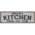 thumbnail image 1 of MIRIAM's Kitchen Rustic Chic Decor Gift 6x18 Sign 106180051439, 1 of 1