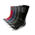 thumbnail image 1 of MIRMARU Men's 5 Pairs Multi Performance Outdoor Sports Hiking Trekking Crew Socks, 1 of 9