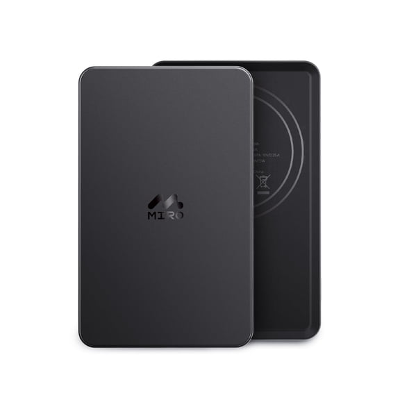 MIRO B4 Power Bank - 5000mAh Compact Magnetic Wireless Charger, 15W Fast Charge, Card - Style Portable Design