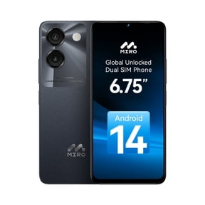 MIRO C67 Unlocked Smartphone - 6.75" HD+ 90Hz Display, MediaTek Helio G36 8 - Core, 4900mAh Battery