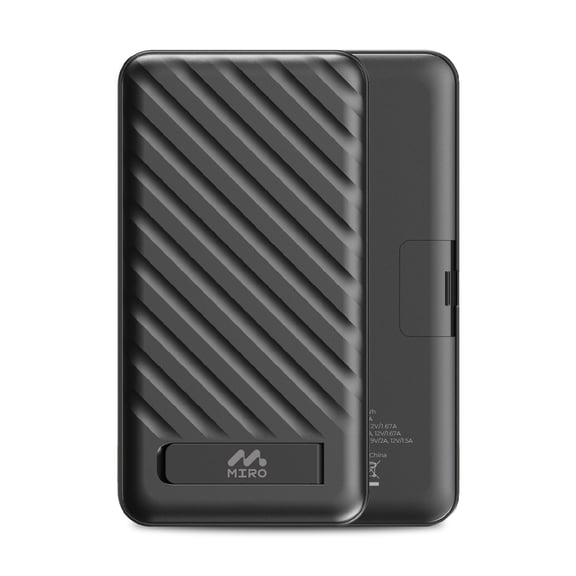 MIRO 10000mAh Power Bank 38W Fast Charging Triple Port Protable Travel
