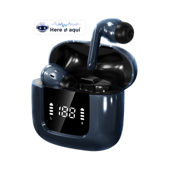 MIRO T1 AI TWS Wireless Earbuds Bluetooth 10mm Speaker Drivers IPX4 Water Resistance 4 Hours Playtime USB Type-C Charging