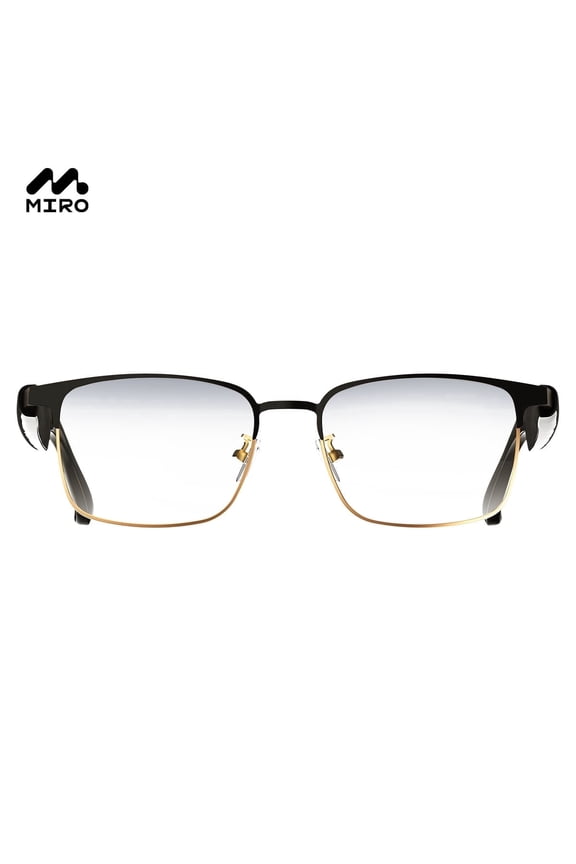 W5 AI Translation Meeting Recording Smart Glasses Anti Blue Light Stereo Audio Built-in Speaker for Meetings & Working