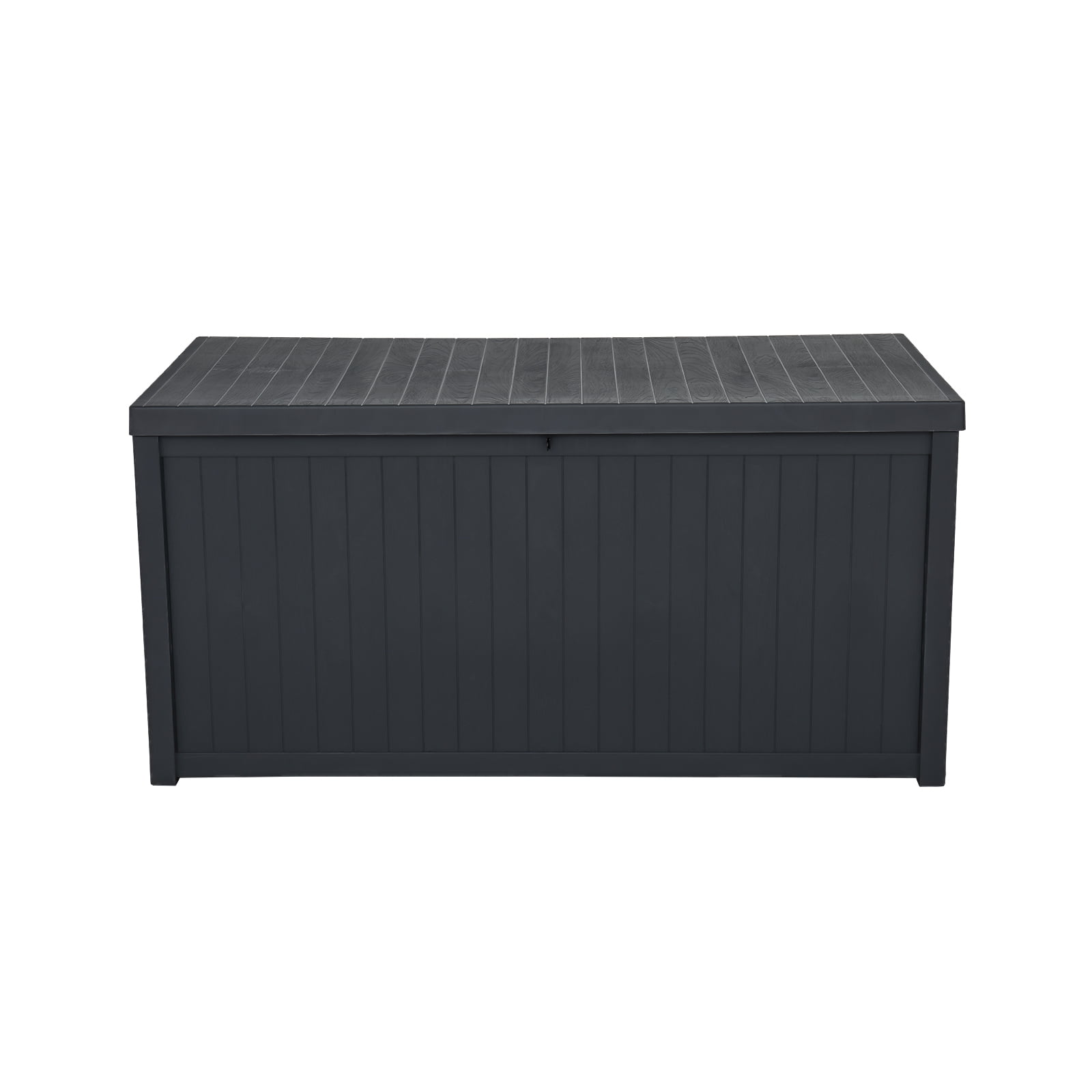 MIRROR 113gal 430L Outdoor Garden Plastic Storage Deck Box Chest Tools