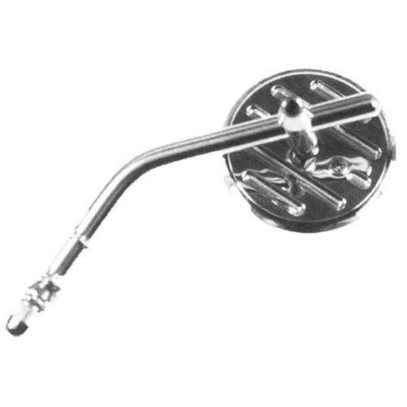 Emgo Buffalo Mirror 3 Inch Right Chrome for Yamaha Reverse