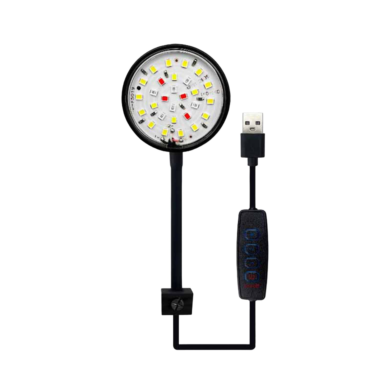 MIRROR 5W/7W Fish Tank Clip Lamp USB Power LED Full Spectrum Waterproof