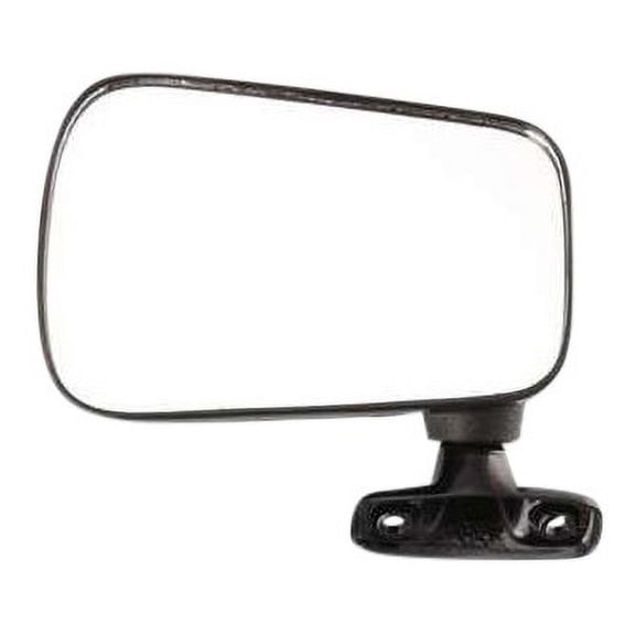 MIRROR Compatible For 1975-1984 Volkswagen Rabbit 1985-1993 Cabriolet Left Driver Textured Black