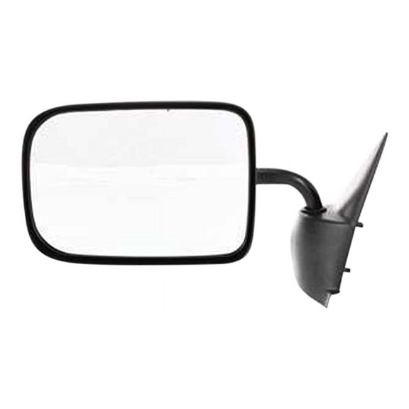 MIRROR Compatible For 1994-1997 Dodge Ram 3500 2500 Left Driver Textured Black