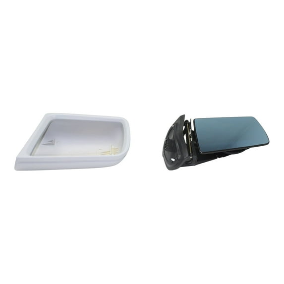 MIRROR Compatible For 1996-1999 Mercedes Benz E300 E320 Left Driver Heated Power Glass With memory Paintable