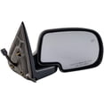 thumbnail image 1 of MIRROR Compatible For 2000-2002 Chevrolet Tahoe 2001-2002 GMC Sierra 3500 Right Passenger Heated Power Glass Textured Black, 1 of 5